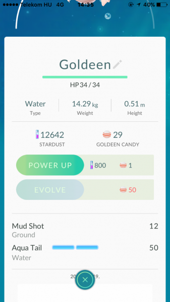 Goldeen 178 cp